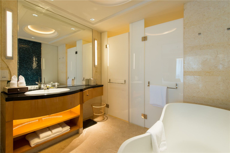 Bathroom, Landison Plaza Hotel Ningbo, Ningbo