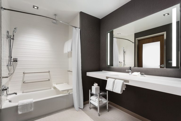 Bathroom 4, AC Hotel by Marriott San Francisco Airport Oyster Point/Waterfront, San Mateo