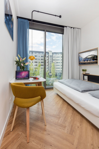 Bedroom 5, smartments Berlin City-West, Berlin