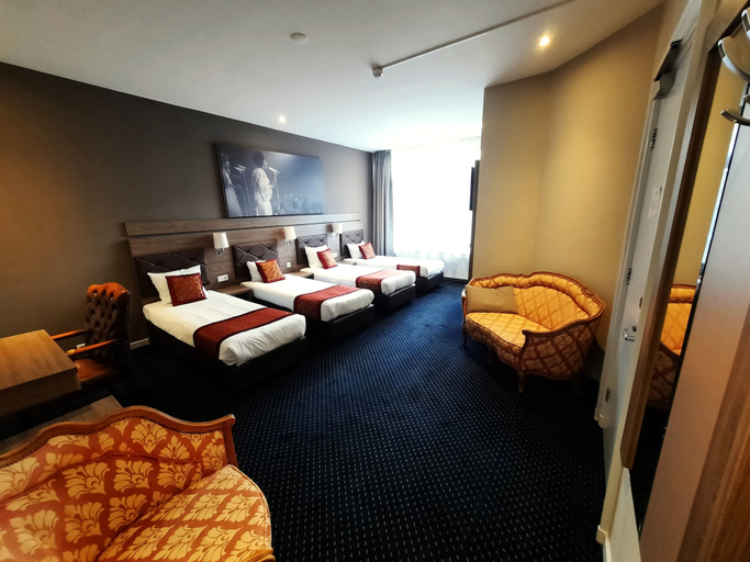 Bedroom 3, Hotel Washington, Amsterdam