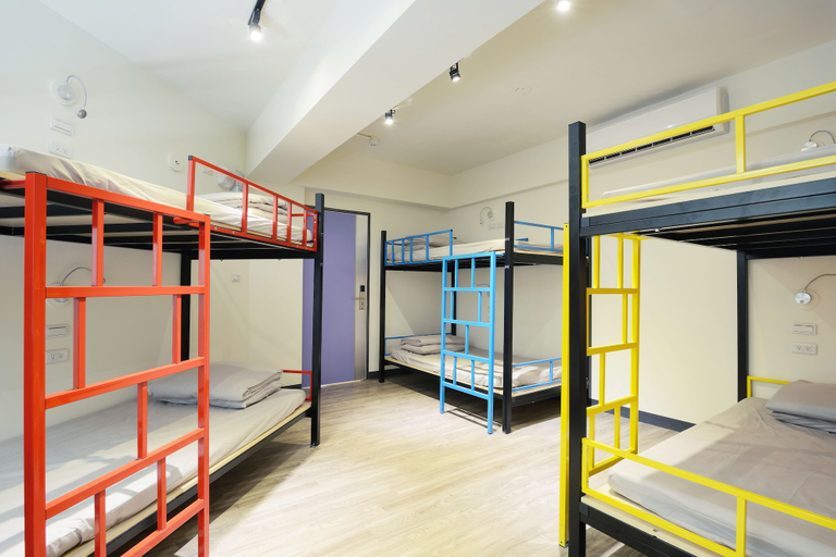 Bedroom 4, D'well Hostel, Kaohsiung