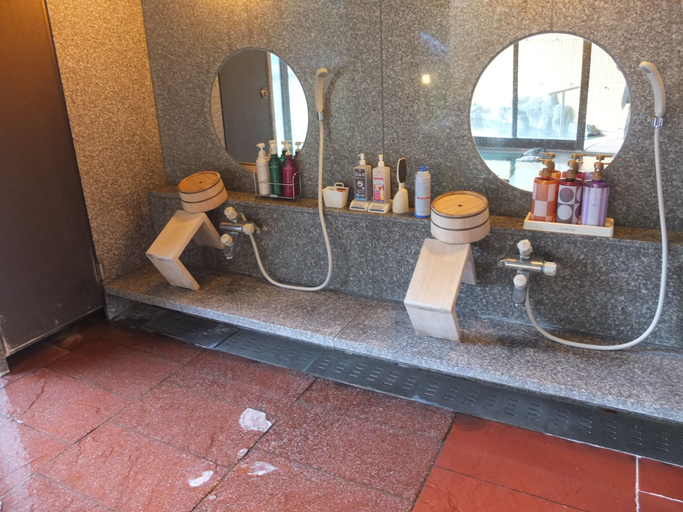 Bathroom 3, Kashiwaya, Nikkō