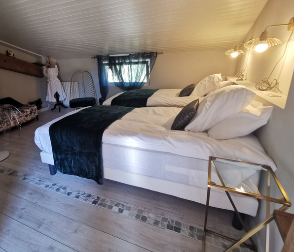 Bedroom 3, Residence La Borde, Aude