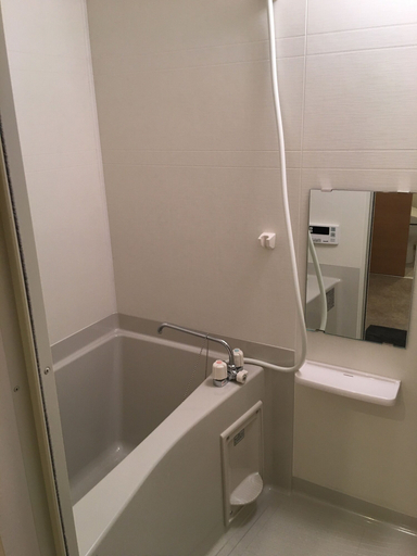 Bathroom 5, OTR Park View Bentencho, Osaka