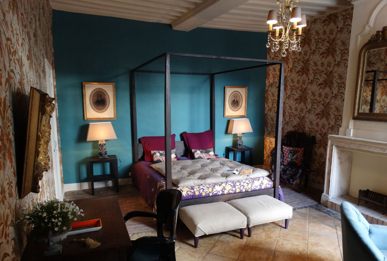 Bedroom 2, Hotel particulier le clos de la croix, Calvados