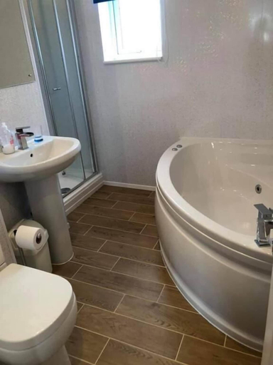 Bathroom, Atlantic Lodge, Cornwall