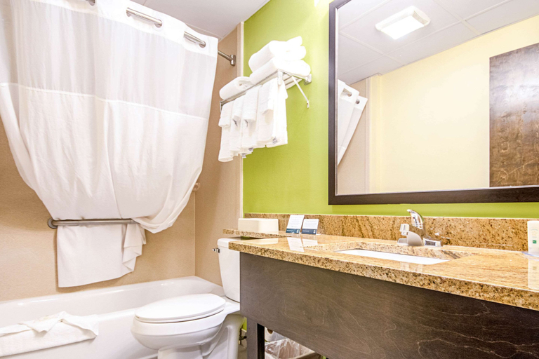 Bathroom 5, Quality Inn & Suites Glenmont - Albany South, Albany