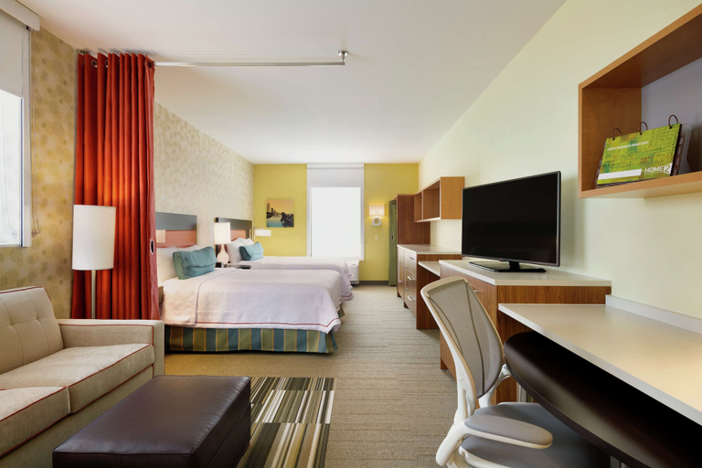 Bedroom 3, Home2 Suites by Hilton Minneapolis Bloomington, Hennepin