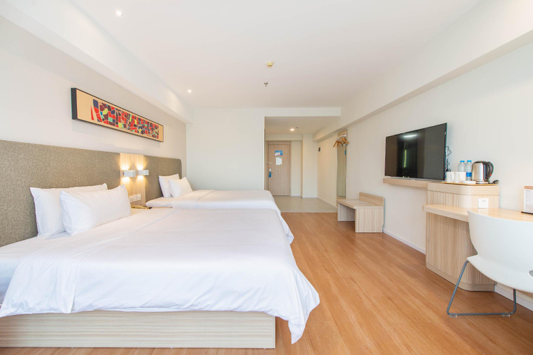 Bedroom 2, Hanting Hotel Dalian Economic and Technological Zone Wanda Plaza, Dalian