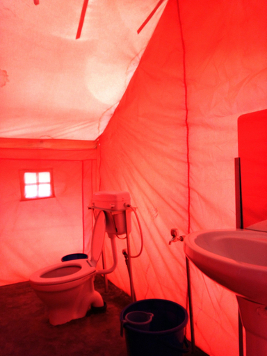 Bathroom, Royal Camp - Pangong, Leh