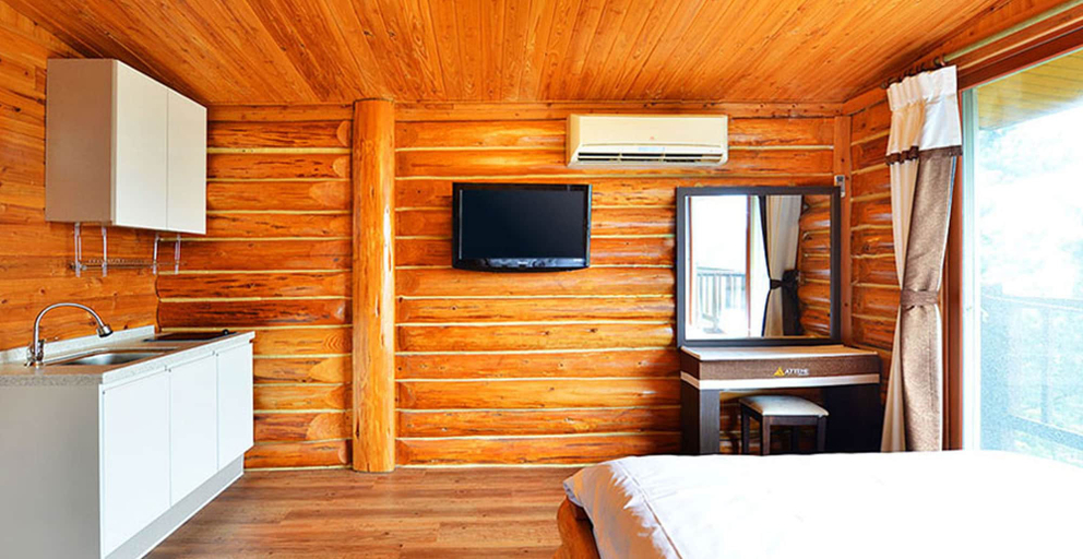 Bedroom 2, Attene Pension, Jeju