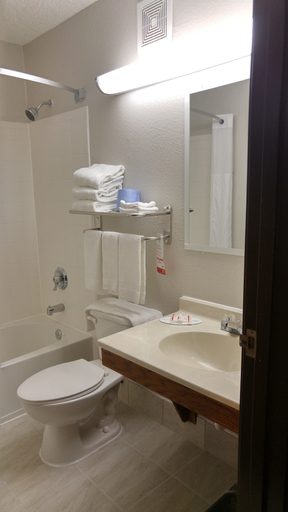 Bathroom 4, Super 8 by Wyndham Waynesboro, Waynesboro