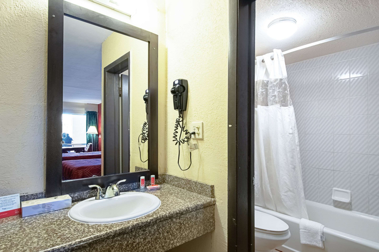 Bathroom 4, Econo Lodge Inn & Suites Clearwater Central, Pinellas
