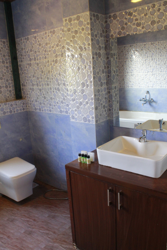 Bathroom 3, Hotel Valleywood, Satara
