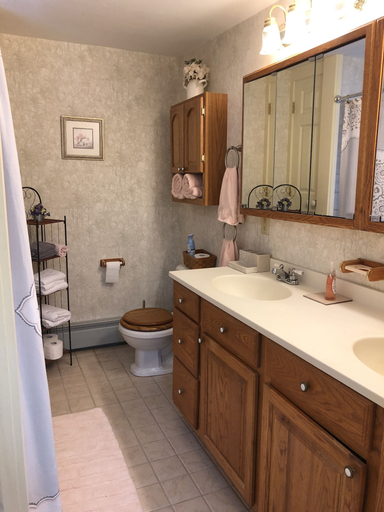Bathroom 4, Aiken Manor B&B, Merrimack