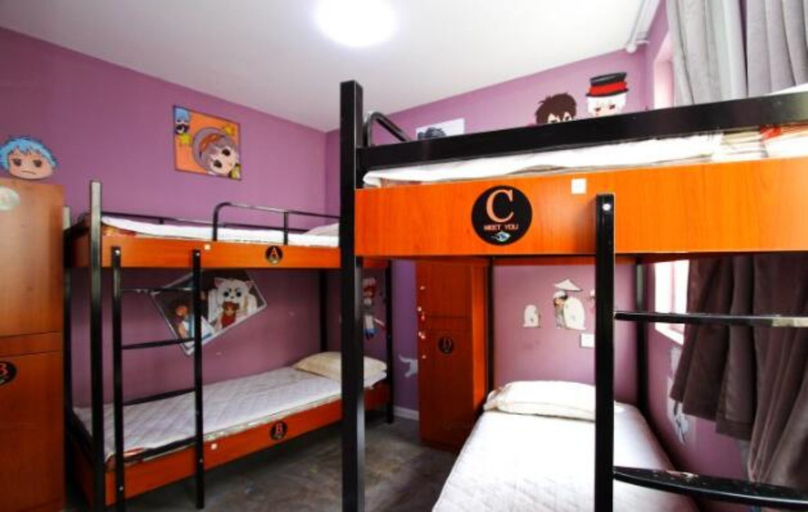 Bedroom 5, Meet int'l Youth Hostel Pichaiyuan, Qingdao