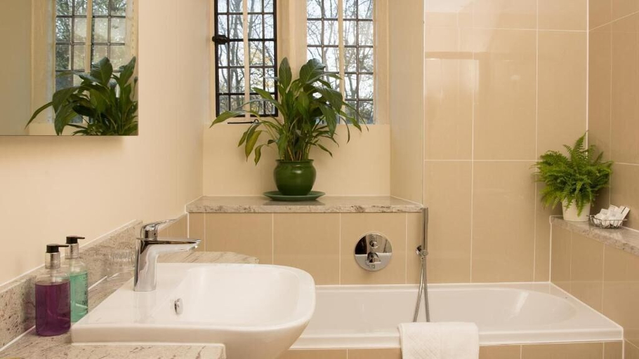 Bathroom 4, Biggin Hall Hotel, Derbyshire