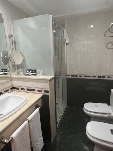 Bathroom 3, Hotel El Cisne, Zaragoza