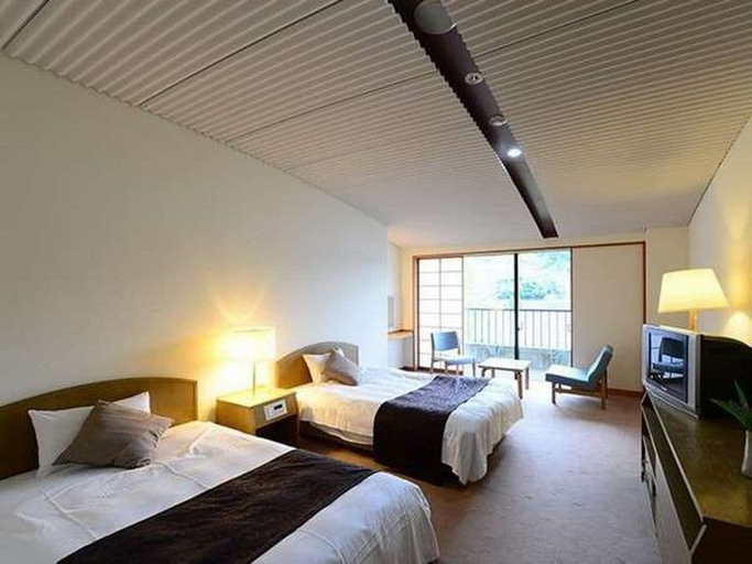 Bedroom, Hotel Suigekka, Wakasa
