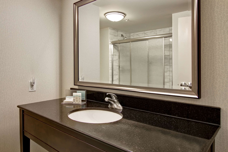 Bathroom 5, Hampton Inn by Hilton Toronto Airport Corporate Centre, Toronto