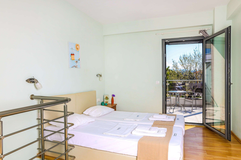 Bedroom 3, Alexanika Apartments, Central Macedonia