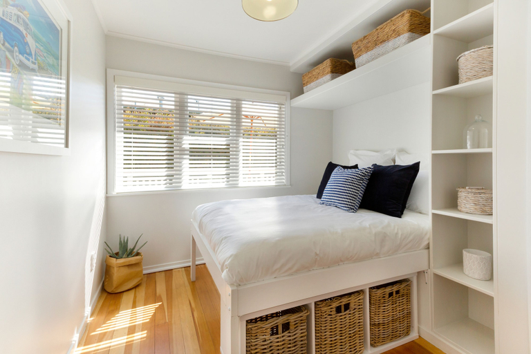Bedroom 3, Eight on Church Waiheke Accommodation, Auckland