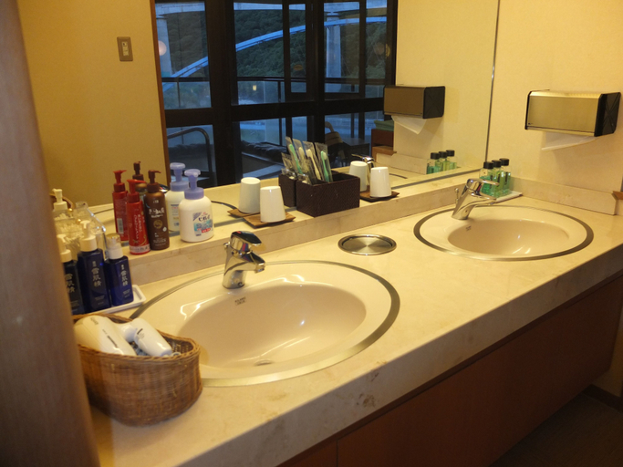 Bathroom 3, Kashiwaya, Nikkō