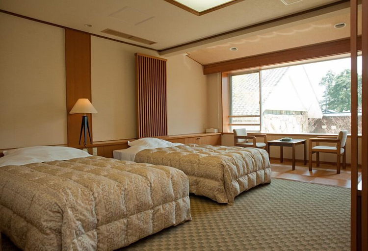 Bedroom, Kaike Onsen Tokoen, Sakaiminato