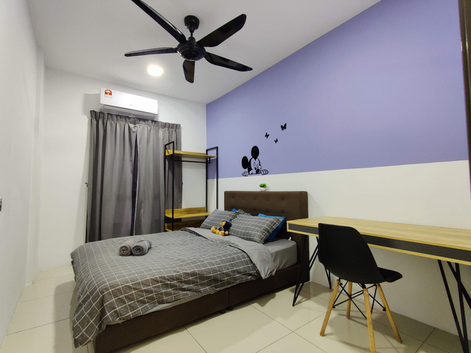 Bedroom 3, KT's Homestay-Manhattan Ipoh w Waterpark, Kinta