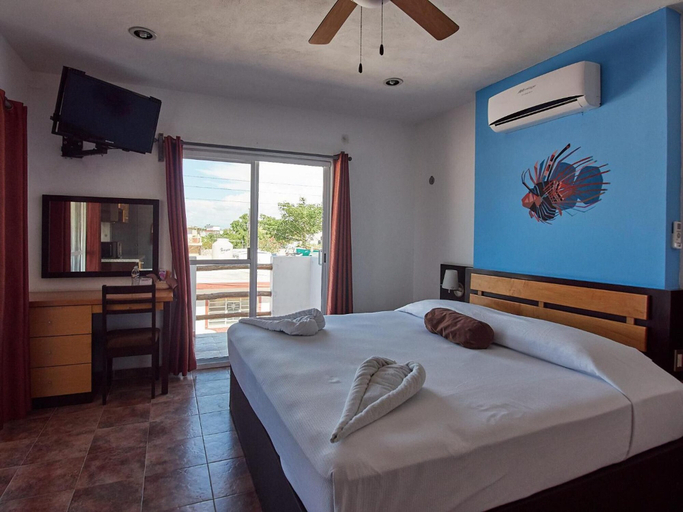 Bedroom 3, Hotel Tabasco Rio, Río Lagartos
