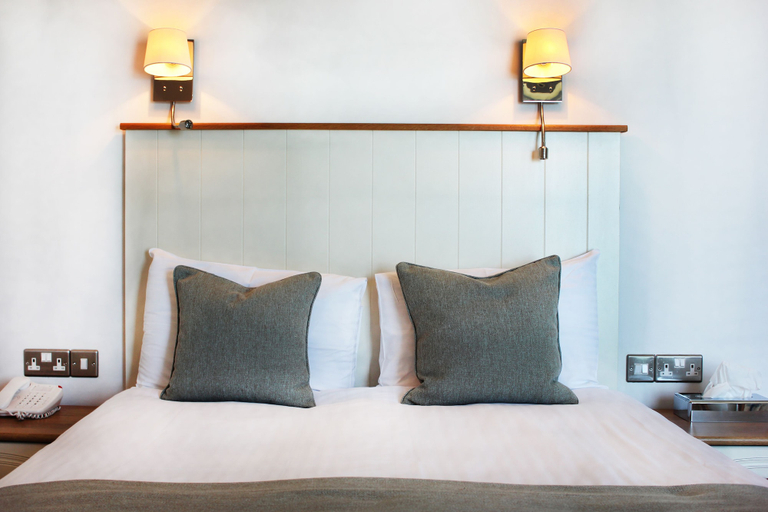 Bedroom 3, Great Western Hotel, Cornwall
