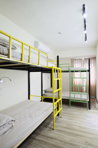 Bedroom 4, D'well Hostel, Kaohsiung