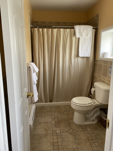 Bathroom 5, SunView Motel, Greene
