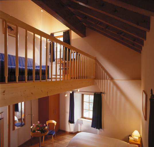 Bedroom 2, Hotel du Pigne, Hérens