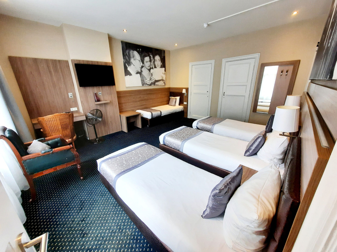 Bedroom 3, Hotel Washington, Amsterdam