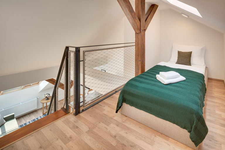 Bedroom 2, Louren Apartments, Praha 7