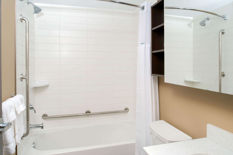 Bathroom 4, Microtel Inn & Suites by Wyndham Red Deer, Division No. 8