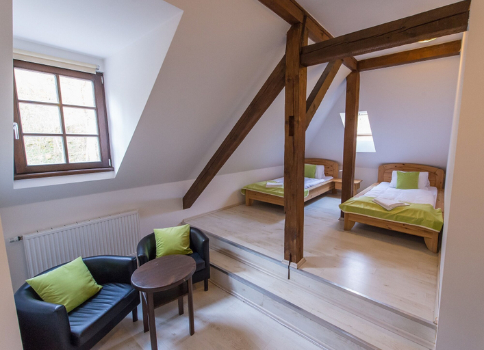 Bedroom 2, Penzion Zámecká Zahrada, Český Krumlov