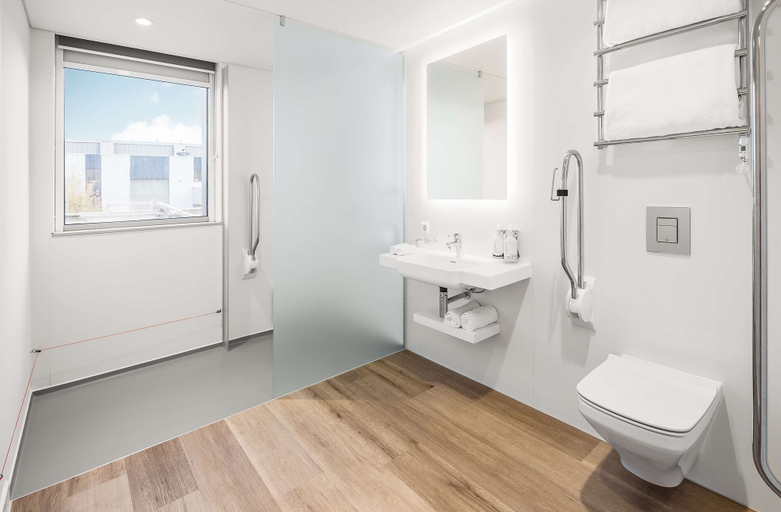Bathroom 5, YOTEL Edinburgh, Edinburgh