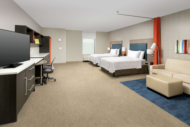 Bedroom 3, Home2 Suites by Hilton Charlottesville Downtown, Charlottesville
