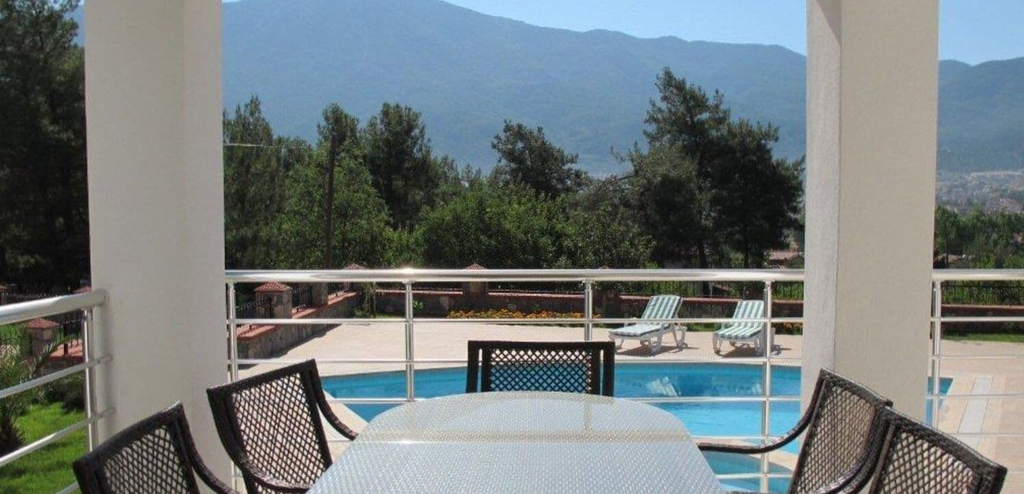 Balcony, Villa LMP1 by JoyLettings, Fethiye