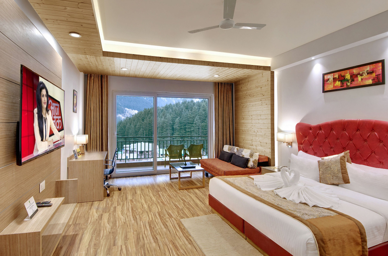 Bedroom 3, The Orchard Greens Resort - A Centrally Heated Property, Kullu