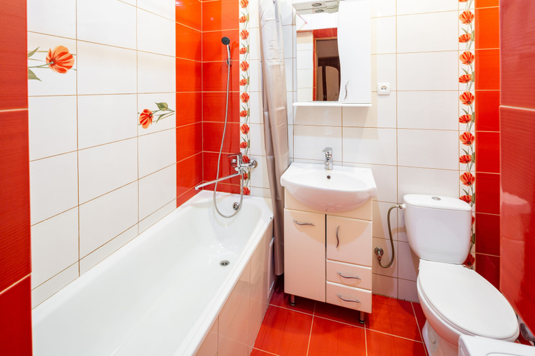 Bathroom 4, Apartments with bedrooms at the center, L'vivs'ka