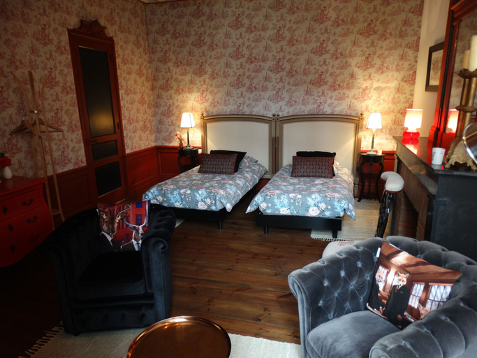 Bedroom 4, Hotel particulier le clos de la croix, Calvados