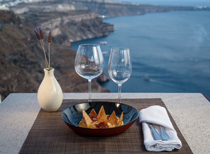 Food & Drinks 5, Iconic Santorini by Sandglass, South Aegean