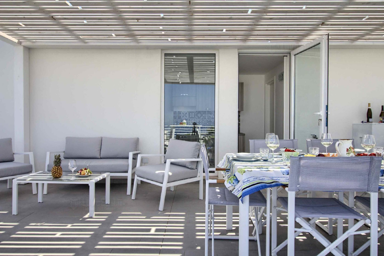 Balcony 3, Apt Ristola Deluxe Seaview, Lecce
