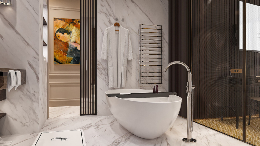Bathroom 4, Penha Longa Resort, Sintra