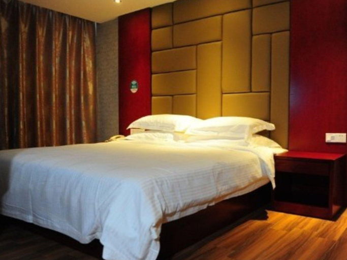 Bedroom, GreenTree Inn Ganzhou Sankang Temple DaRunFa Express Hotel, Ganzhou