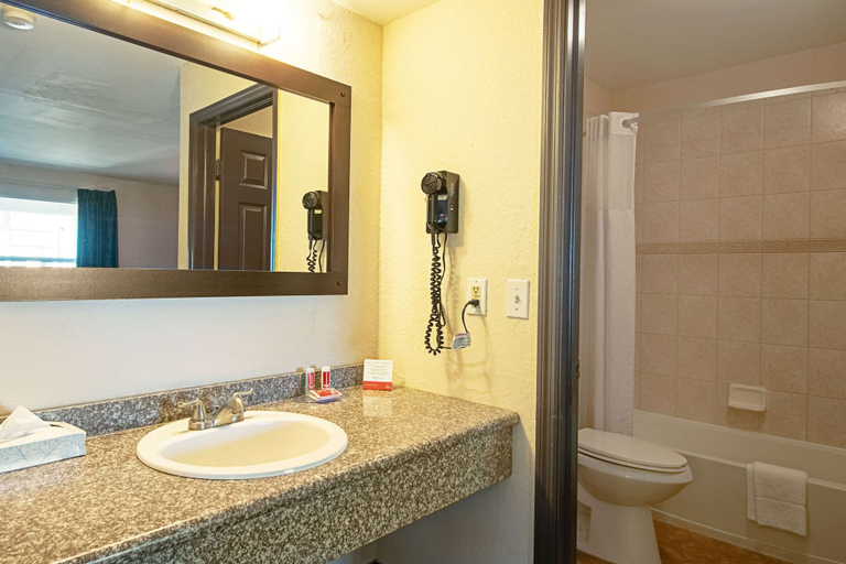 Bathroom 4, Econo Lodge Inn & Suites Clearwater Central, Pinellas