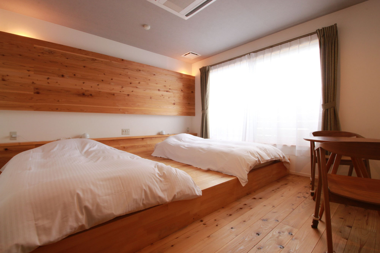 Bedroom 2, Unoshima Villa, Hitachi